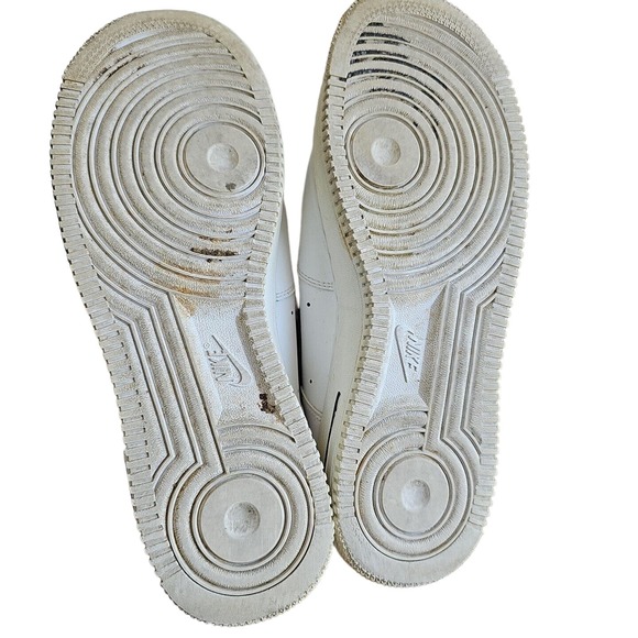 Nike Mens Air Force 1 '07 CJ0952 100 White/Black - Men's Size 8 Womens 10 - Picture 9 of 10